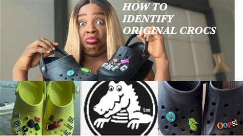 how to identify original crocs.